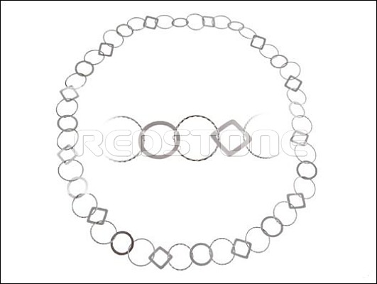 Strieborný náhrdelník RFL051 Ag925/1000, 24g